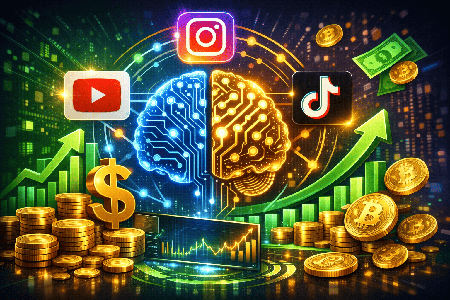 Monetização 2.0: Como a IA está Mudando o Jogo para Influenciadores